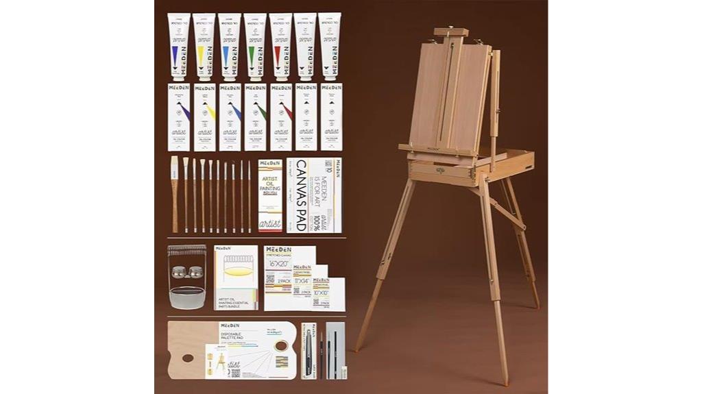 oil painting supplies set