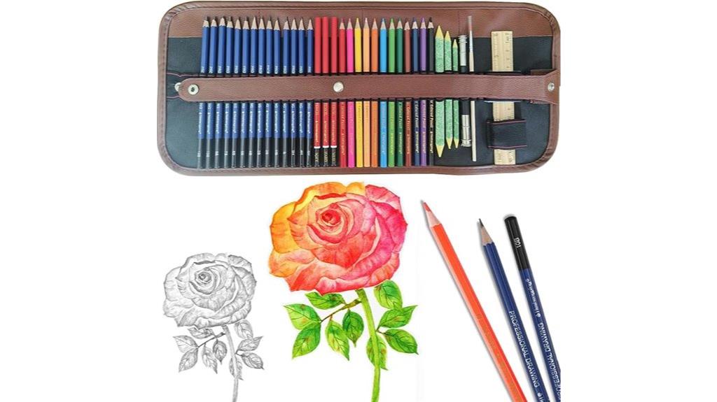 pencil sketching art kit