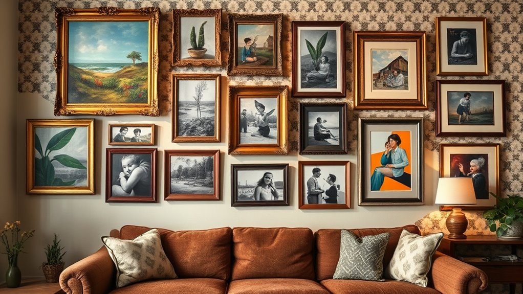 personalized themed art display