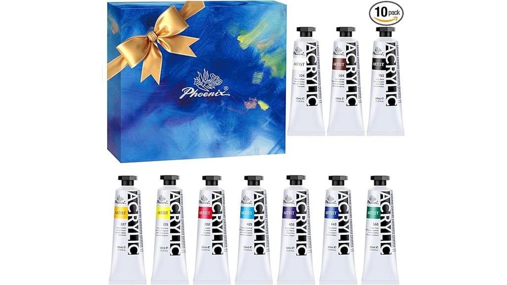 phoenix 10 tube acrylic set