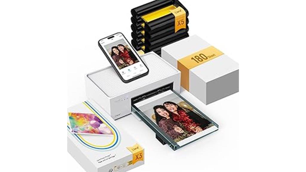 photo printer with accessories