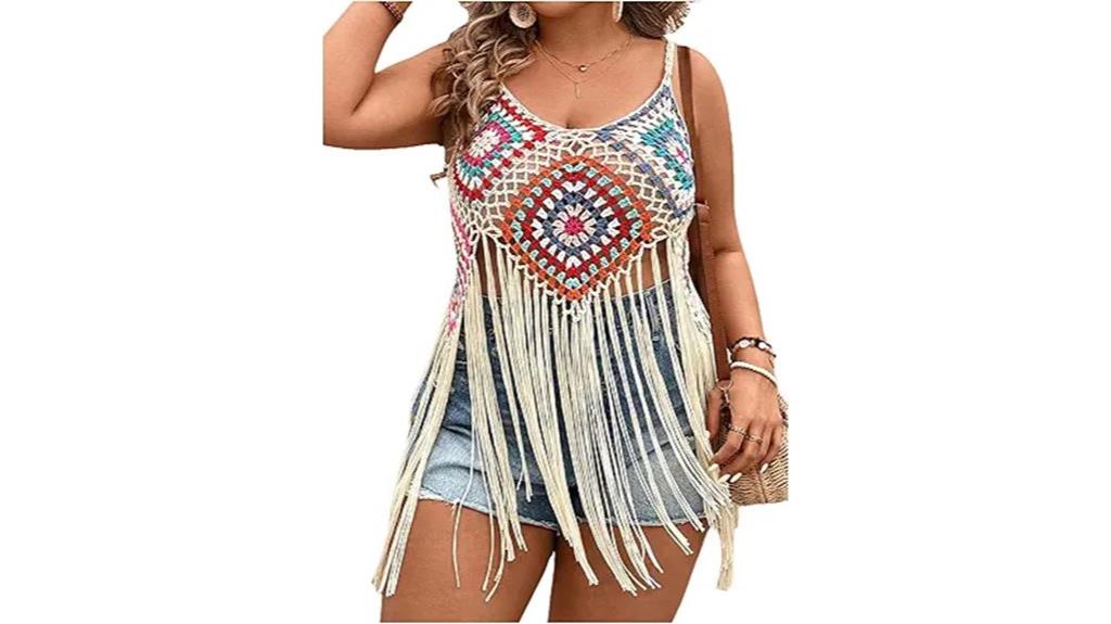 plus size floral cami