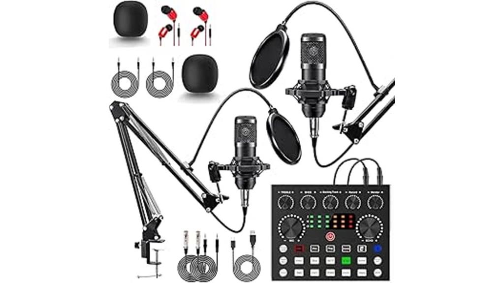 podcast streaming equipment bundle