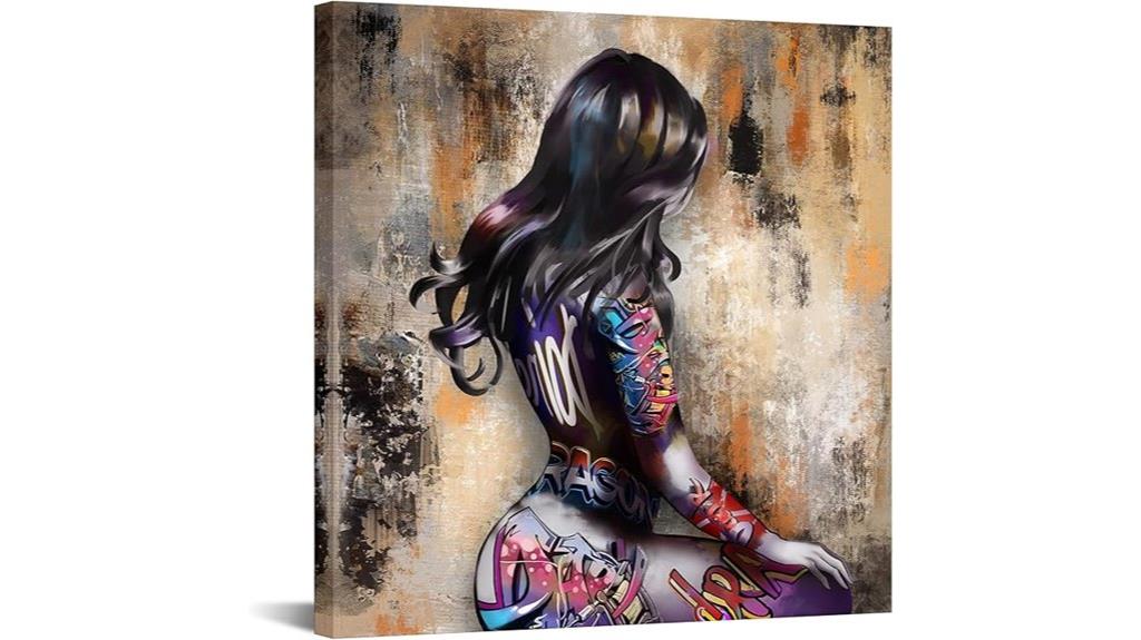 pop art canvas wall art