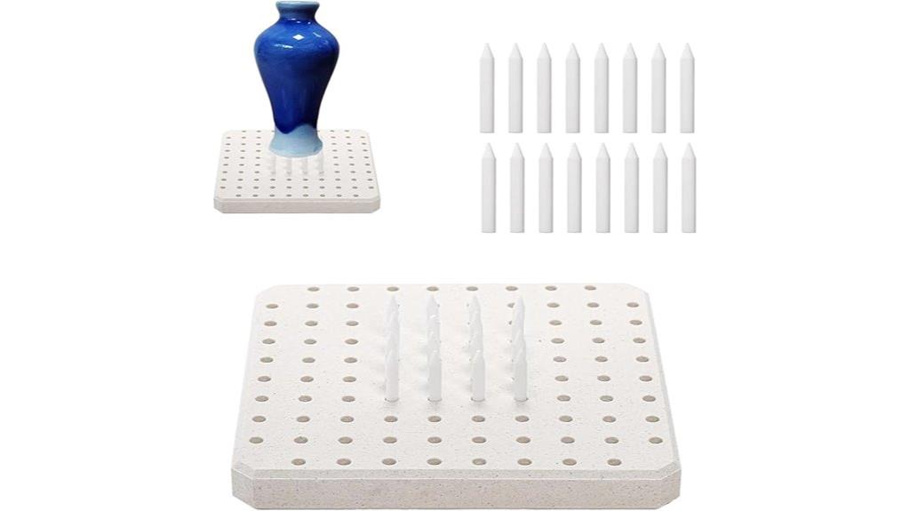 porous ceramic refractory mat