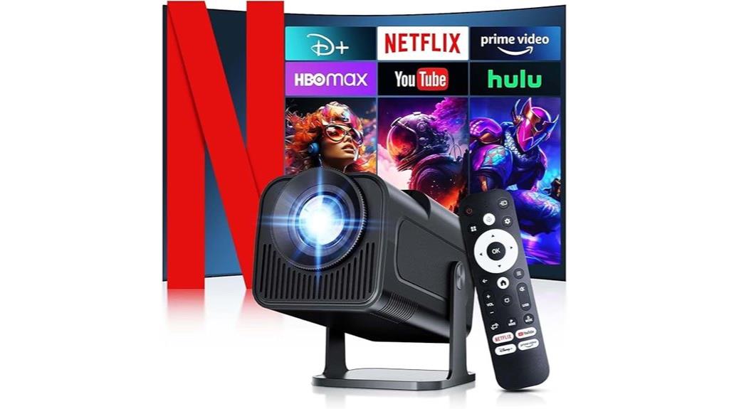 portable 4k wifi projector