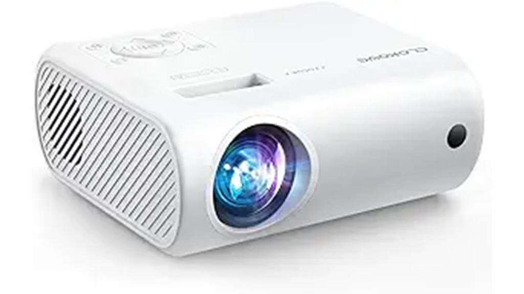 portable high lux projector