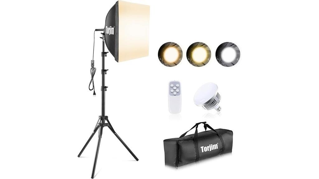 portable softbox photography kit
