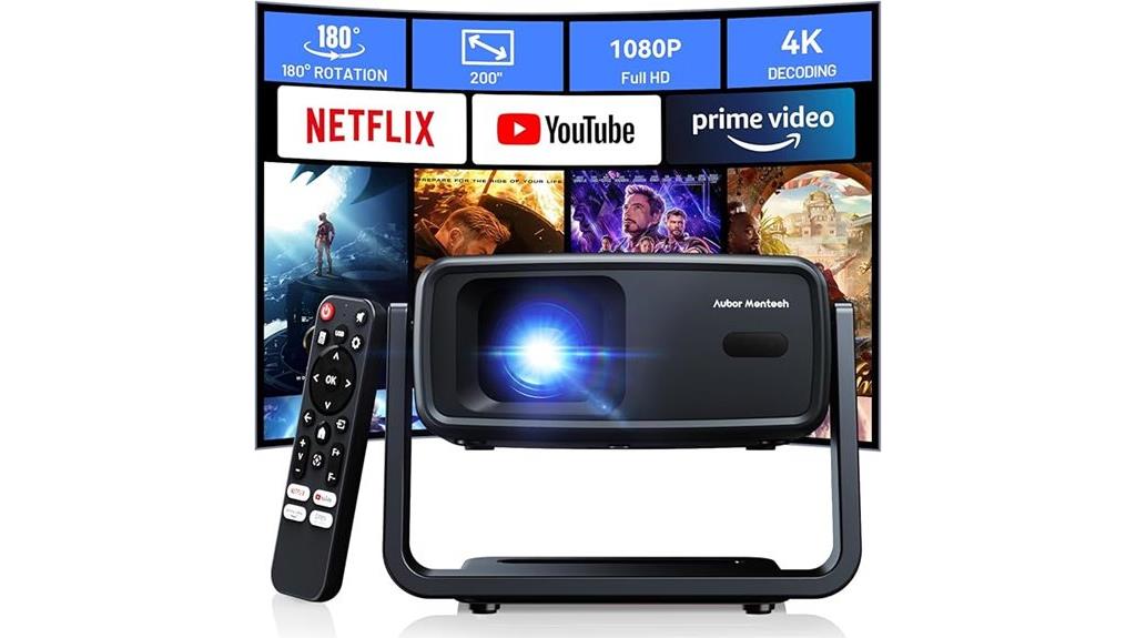 portable wifi bluetooth projector