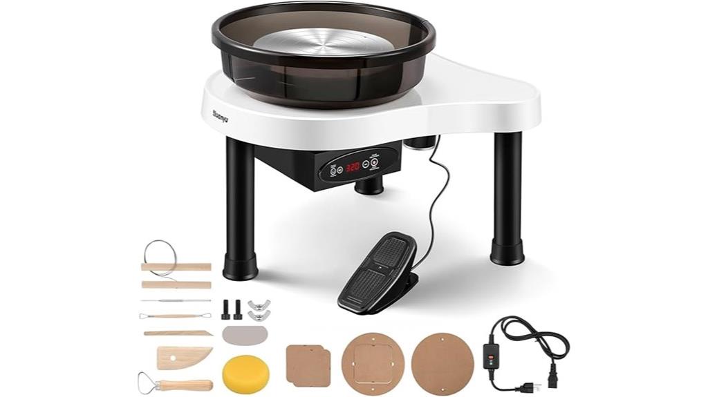 pottery wheel with lcd