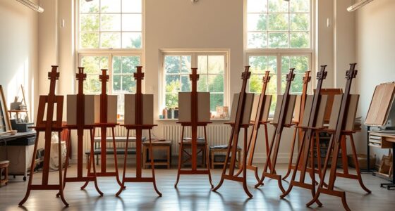 premium art studio easel selection
