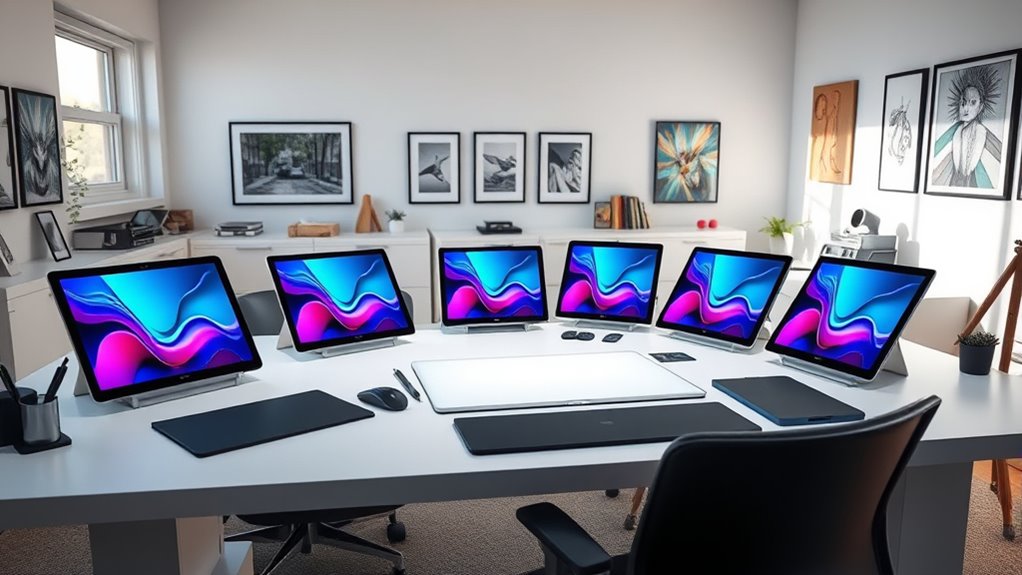 premium art tablet selection