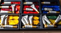 premium artist oil sets