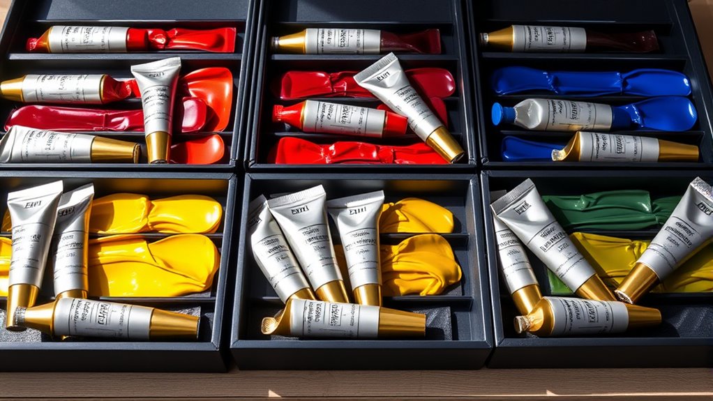 premium artist oil sets