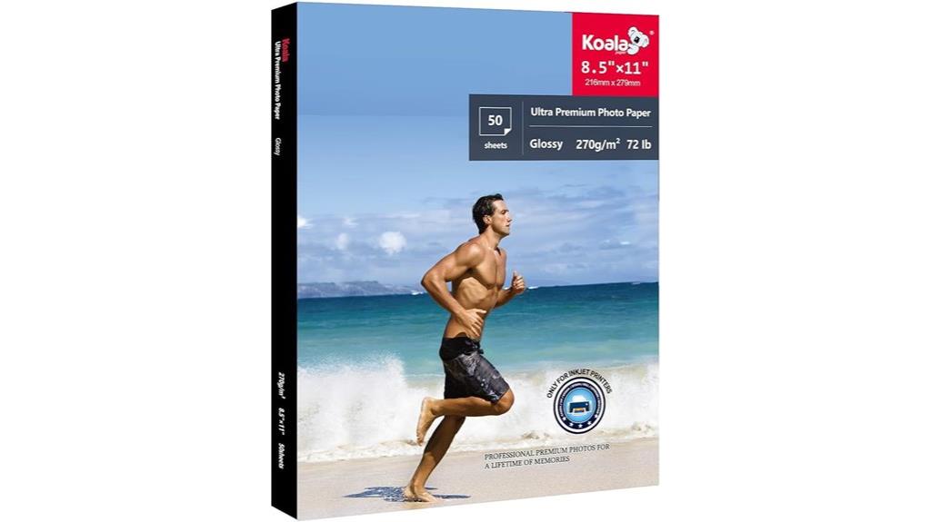 premium glossy photo paper