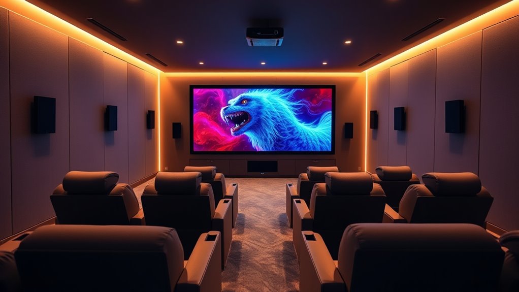 premium immersive theater setup