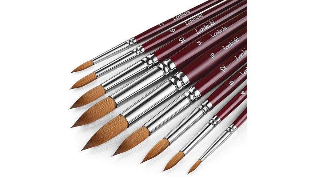premium kolinsky sable brushes