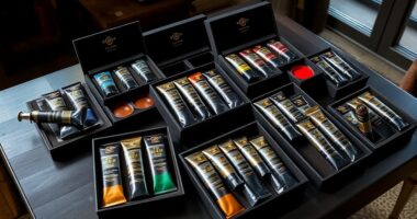premium professional oil paints