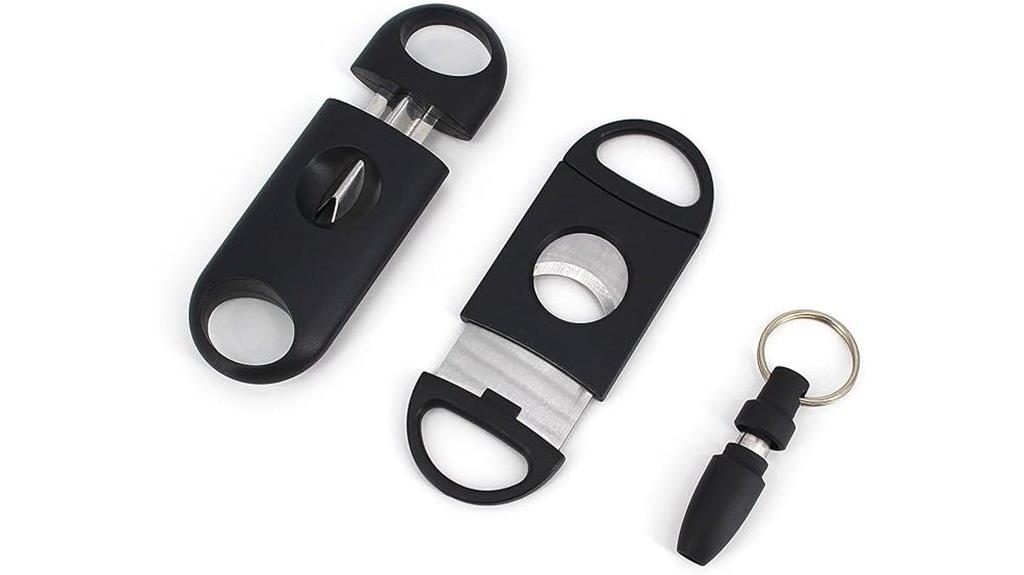 premium stainless steel cigar cutter