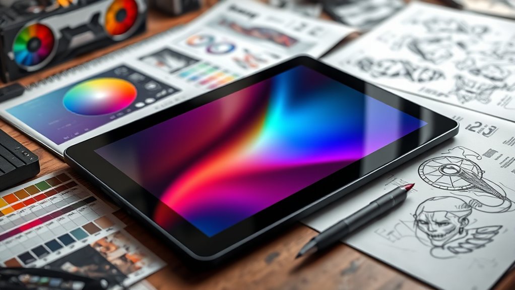 professional artist drawing considerations