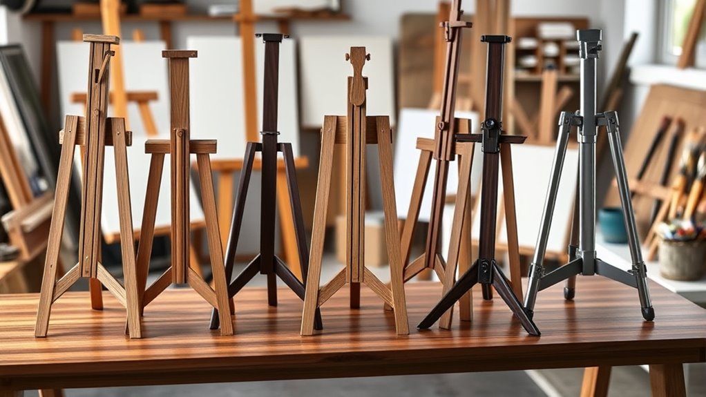 professional easel selection criteria