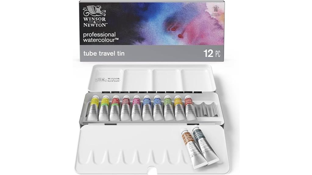 professional watercolor paint set