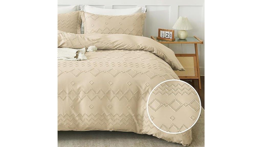 queen beige duvet cover