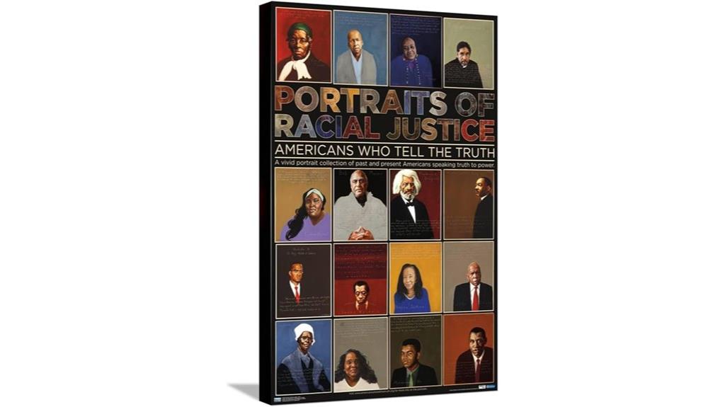 racial justice wall poster