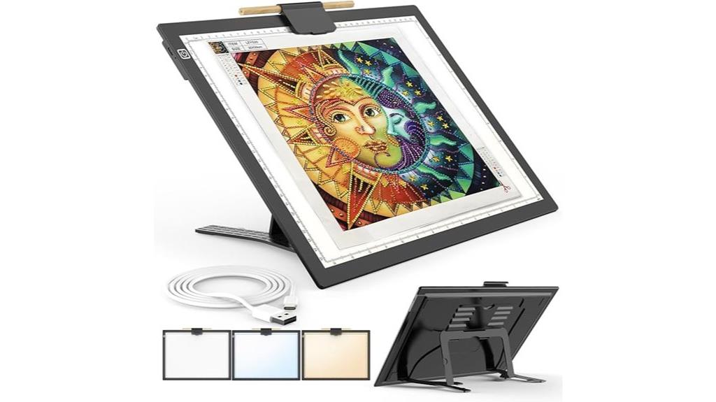 rechargeable diamond painting light