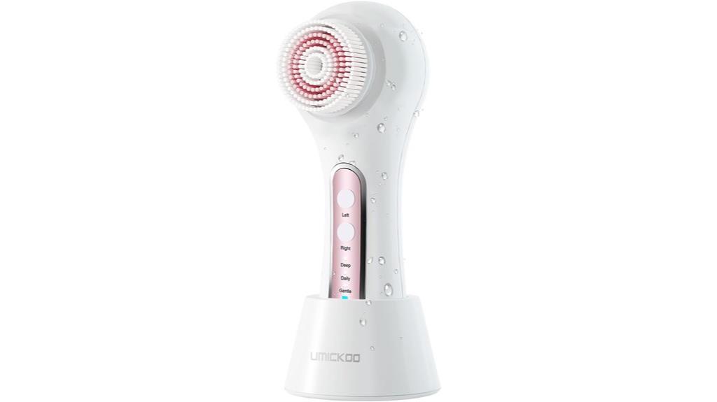 rechargeable waterproof face scrubber