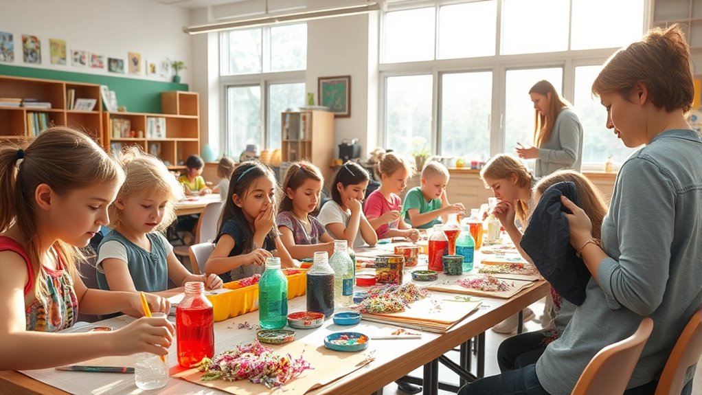 recycled materials inspire sustainability