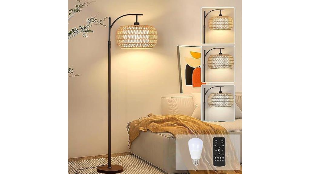 remote controlled dimmable arc lamp