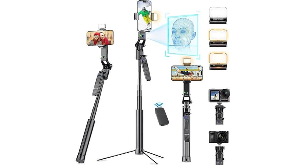 remote face tracking tripod