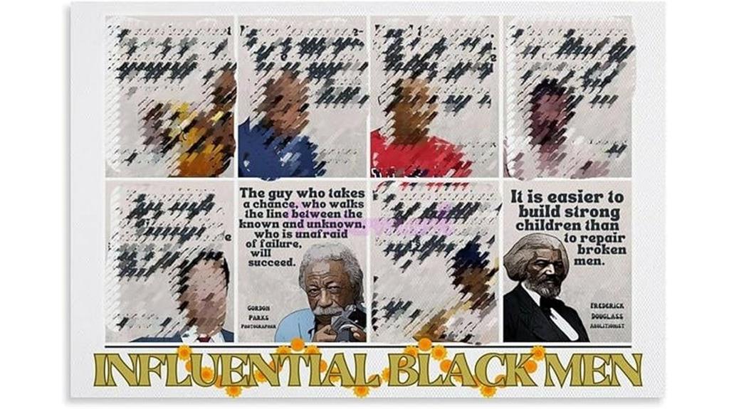 retro black men posters