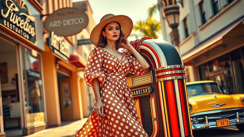 retro patterns and classic colors