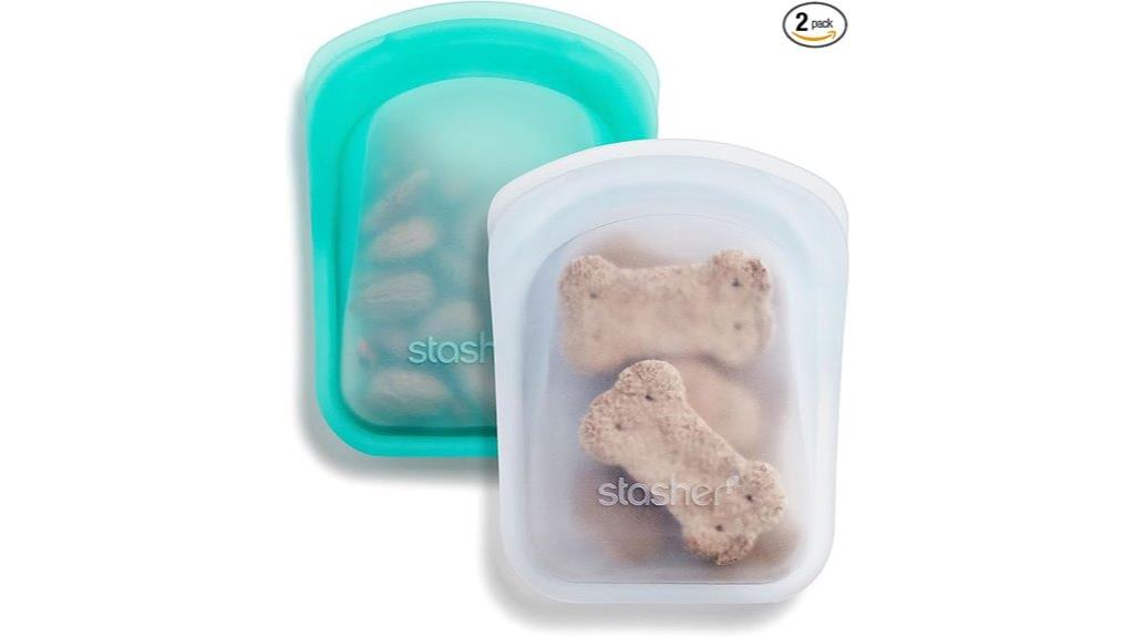reusable silicone food bags