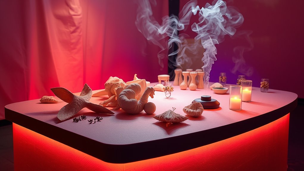 scent layering enhances artistic expression