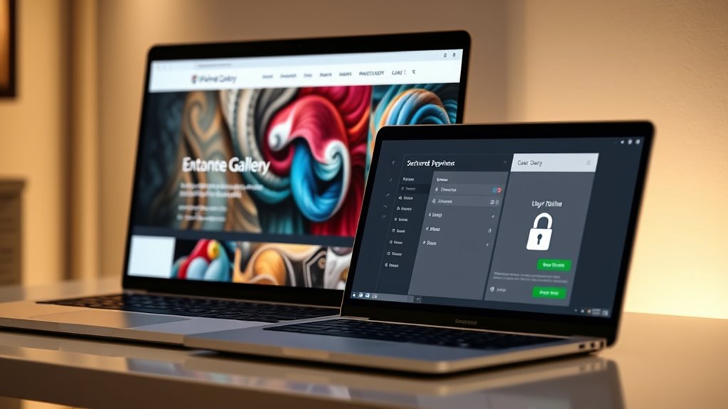 secure online art transactions