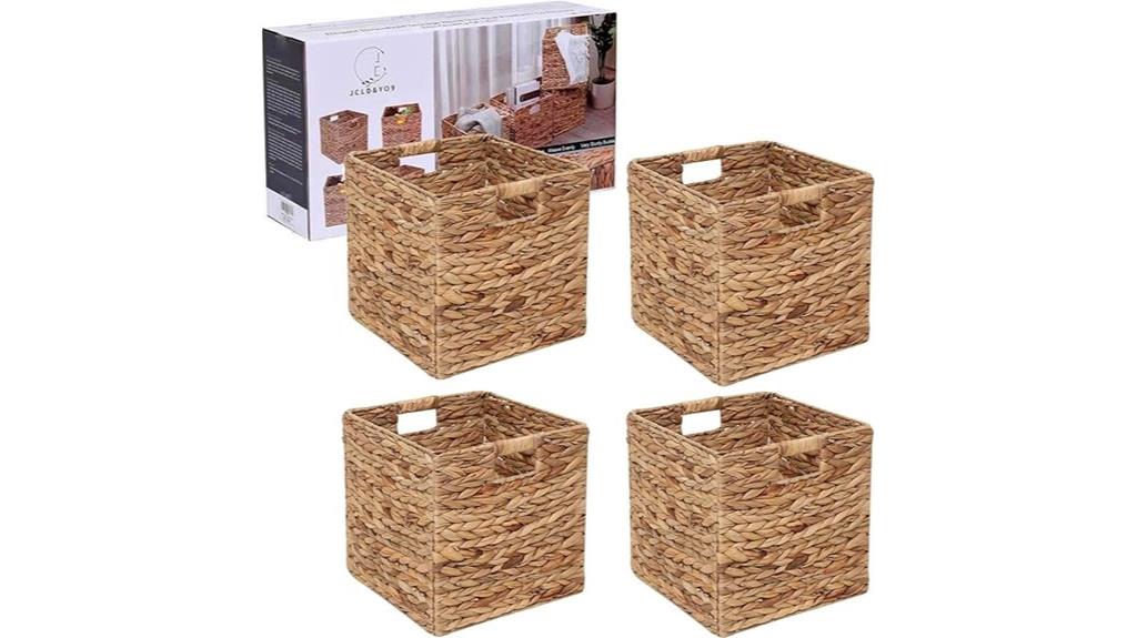 set of four baskets