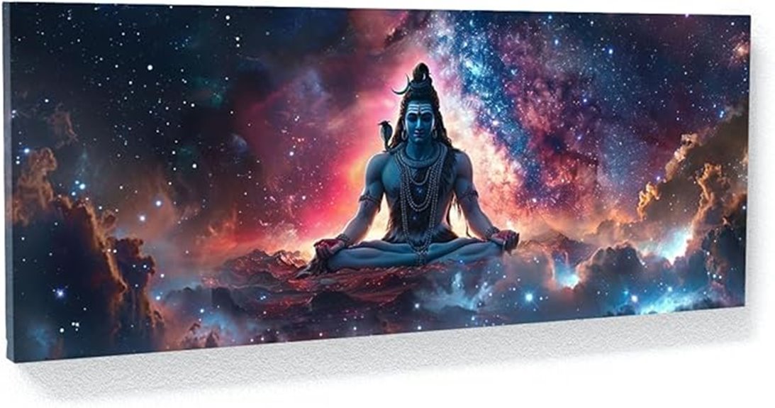 shiva galactic wall poster