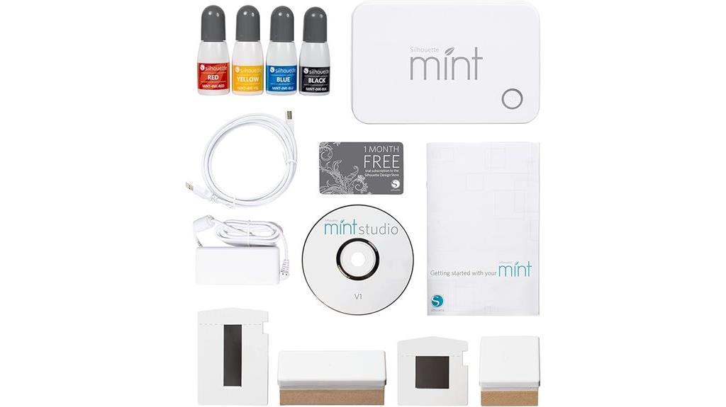 silhouette mint white printer