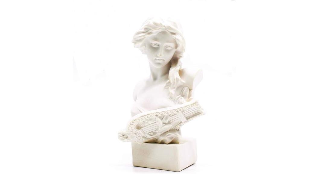 small resin bust figurine