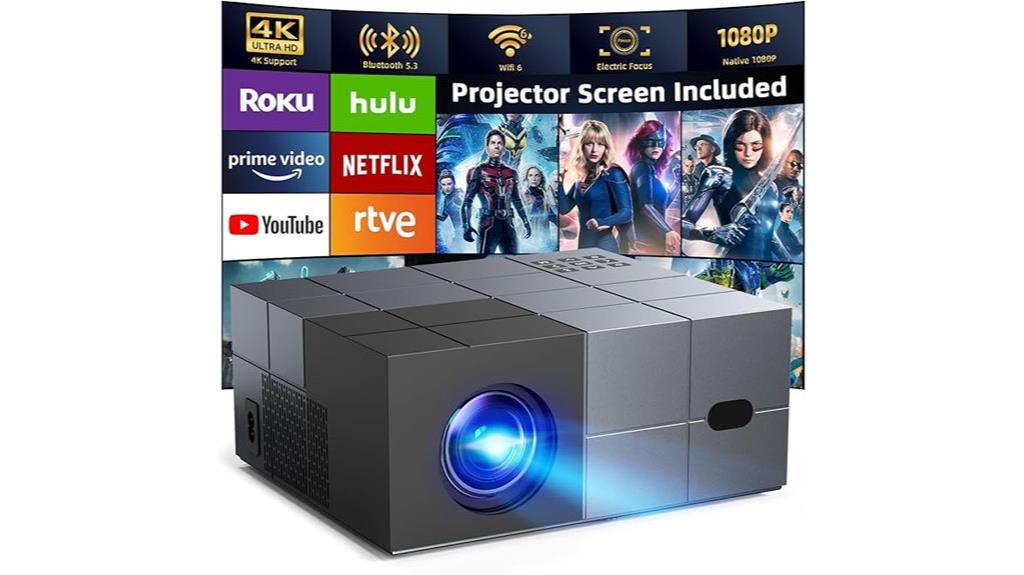smart portable home projector