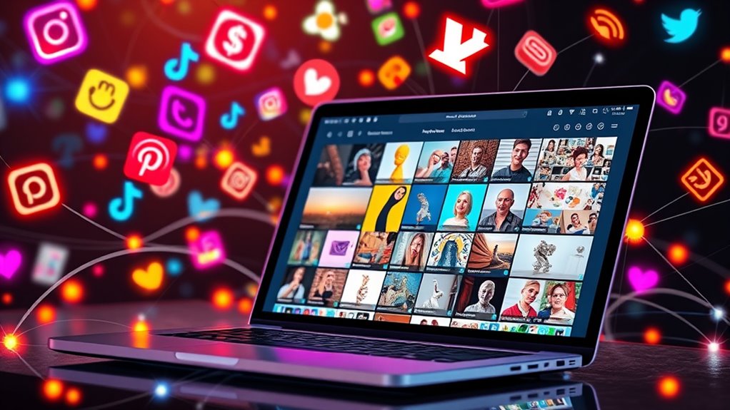 social media boosts art visibility