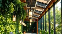 solar powered sustainable lighting
