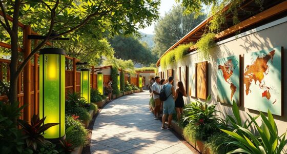 solar powered sustainable lighting