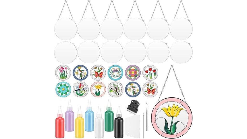 stained glass craft kit