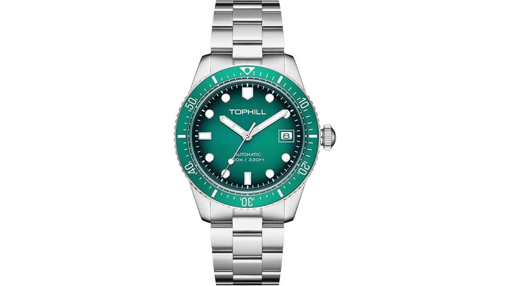 stainless steel dive watch
