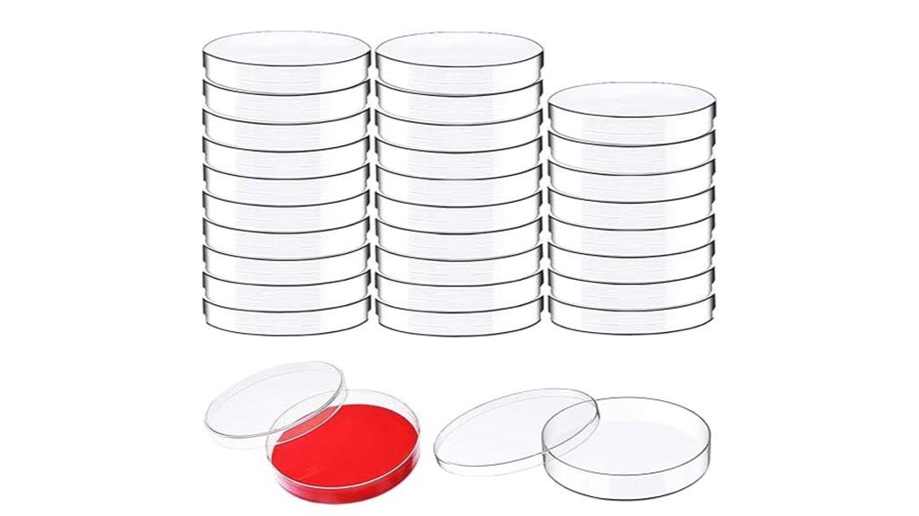 sterile petri dish pack