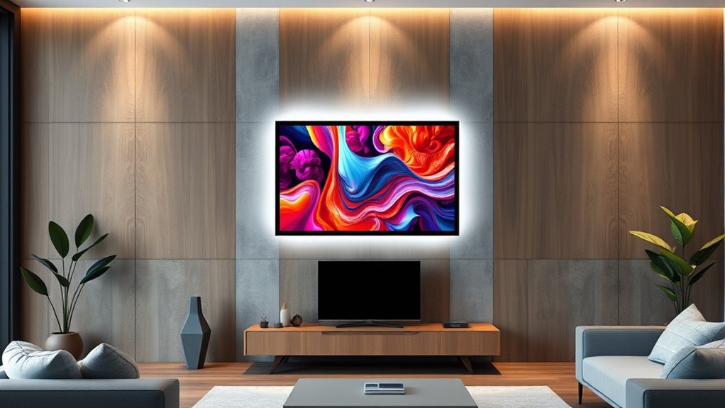 strategic harmonious frame placement